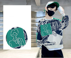 WZH301124-29 هودي ولادي قطن دافي ربيعي خريفي