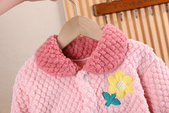 SSX220824-45 بجامة تقيلة جدا بناتي خامة ممتازة غسيل ولبس قطعتين ( جكيت + بنطلون)