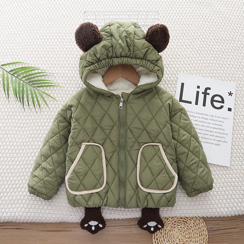 SSX220824-56 جكيت دبدوب ولادي مبطن فرو