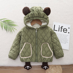 SSX220824-56 جكيت دبدوب ولادي مبطن فرو