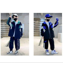 WZ261124-8 ترينج ستان قطعتين ( جكيت + بنطلون) ربيعي صيفي خريفي