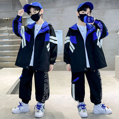 WZ261124-8 ترينج ستان قطعتين ( جكيت + بنطلون) ربيعي صيفي خريفي