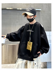 هودي ولادي قطن اصلي ربيعي خريفي. WZH301124-21