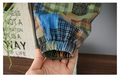 RM1227-11 بدلة ستان قطعتين ملونة ( جكيت + بنطلون )