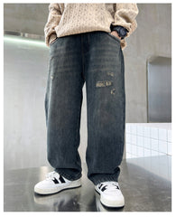 WZH301124-45 بنطلون ولادي جينز