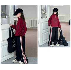 WZH191124-25 بدلة شتوي سميكة قطنية جواها فرو تقيل شتوي