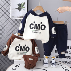 SSX220824-52 طقم شتوي تقيل مبطن فرو من الداخل