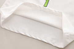 SSN040924-62 طقم بناتي قطن خريفي ربيعي 3 قطع ( جكيت + بلوزة + بنطلون جينز )