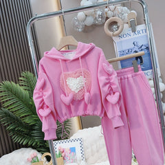 WZH191124-6 طقم قطعتن ( بلوزة + بنطلون)