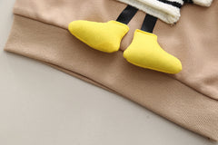 SSX220824-156 ترينج قطن اصلي قطعتين ( بلوزة + بنطلون) ربيعي خريفي