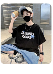 FU14042024-69 طقم ولادي قطعتين( بلوزة + شورت )