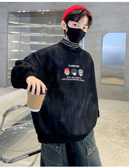 WZH301124-16 بلوزة شتوية مبطنة فرو تقيل