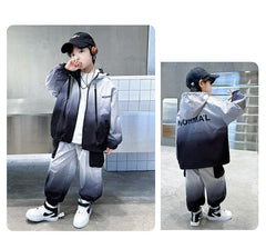 WZH301124-60  بدلة ربيعي صيفي خريفي ستان قطعتين ( جكيت + بنطلون)