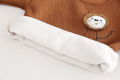 SSX220824-20 طقم شتوي مبطن جواه فرو تقيل قطعتين ( بلوزة + بنطلون)