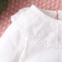 EU120424-7 طقم بناتي 3 قطع ( تنبان + فستان + طاقية)