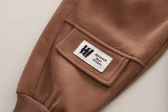 SSX220824-142 طقم ولادي قطعتين ( بلوزة + بنطلون) خريفي ربيعي