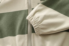 SSN040924-48 طقم تقيل خريفي ربيعي 4 قطع ( بلوزة + جكيت + حقيبة + بنطلون)