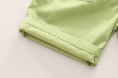 SSX220824-92 طقم صيفي قطعتين ( بلوزة + شورت )