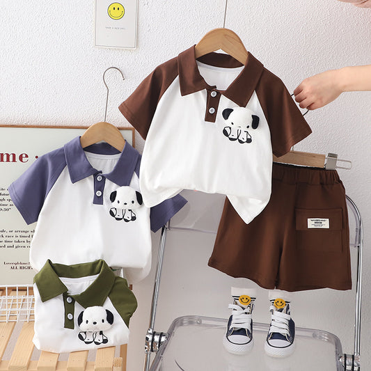 SSX220824-97 طقم صيفي قطعتين ( بلوزة + بنطلون)