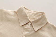 SSX220824-165 طقم ولادي ربيعي خريفي 3 قطع ( قميص +جكيت+ بنطلون جينز)