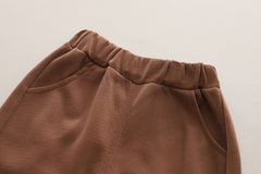 SSX220824-142 طقم ولادي قطعتين ( بلوزة + بنطلون) خريفي ربيعي