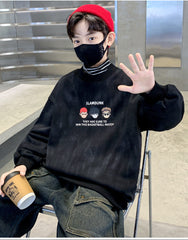 WZH301124-16 بلوزة شتوية مبطنة فرو تقيل