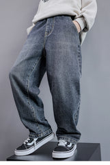 WZH301124-42 بنطلون جينز ولادي