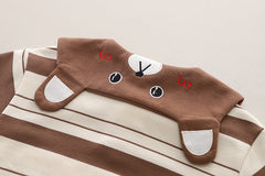 SSX220824-142 طقم ولادي قطعتين ( بلوزة + بنطلون) خريفي ربيعي