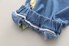 SSX220824-65 طقم ولادي صيفي قطعتين ( بلوزة + شورت)