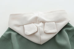 SSX220824-104 طقم 3 قطع ( بلوزة قطن + جكيت قطن + بنطلون جينز )