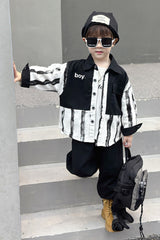 RM1227-41 طقم ولادي قطعتين ( قميص + بنطلون)