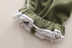 SSN040924-48 طقم تقيل خريفي ربيعي 4 قطع ( بلوزة + جكيت + حقيبة + بنطلون)