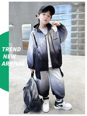 WZH301124-60  بدلة ربيعي صيفي خريفي ستان قطعتين ( جكيت + بنطلون)