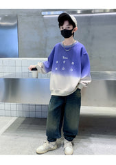 WZH301124-5 هودي ولادي قطن دافي