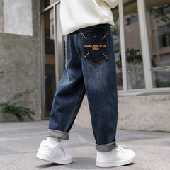 WZH301124-41  بنطلون جينز ولادي خامة ممتازة