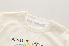 SSX220824-65 طقم ولادي صيفي قطعتين ( بلوزة + شورت)