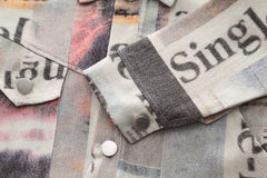 SSX220824-159 طقم 3 قطع ( بلوزة + جكيت + بنطلون جينز ) خريفي ربيعي