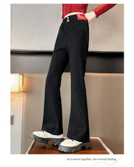 WZH191124-24 بنطلون خامة تقيلة خريفي شتوي