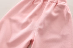 SSN040924-42  طقم ولادي قطن دافي خريفي ربيعي قطعتين (بلوزة + بنطلون )