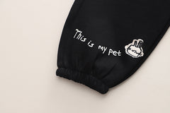 SSX220824-118 طقم ولادي 4 قطع ( قميص + فست صوف + جرافة + بنطلون )