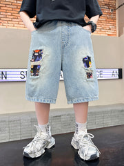 WZH301124-12 شورت طويل