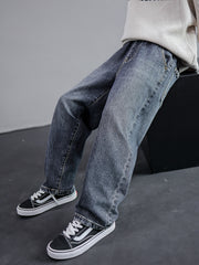 WZH301124-42 بنطلون جينز ولادي