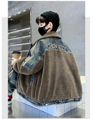 WZH301124-61 طقم شتوي ولادي قطعتين ( جكيت + بنطلون ) مبطن فرو تقيل بالكامل مناسب للثلج والاجواء شديدة البرد