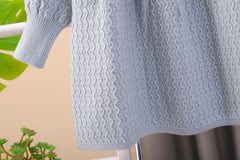 SSX220824-169 فستان بناتي صوف تقيل وناعم شتوي دافي