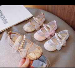 WDY260924-14 حذاء باليه بناتي صيفي ومريح للمناسبات