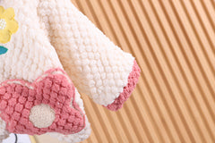 SSX220824-45 بجامة تقيلة جدا بناتي خامة ممتازة غسيل ولبس قطعتين ( جكيت + بنطلون)