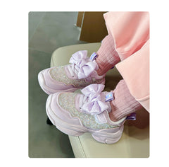 WDY260924-10 حذاء بناتي فخم أنيق ومريح للسبورات والاعياد والمناسبات