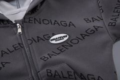 SSX220824-182 طقم ولادي قطن خريفي ربيعي 3 قطع ( جكيت + بلوزة + بنطلون)