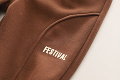 SSX220824-22 طقم باندا ولادي شتوي تقيل مبطن فرو بالكامل قطعتين ( جكيت + بنطلون)