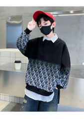 WZH301124-57 طقم ولادي قطعتين ( هودي + بنطلون جينز)